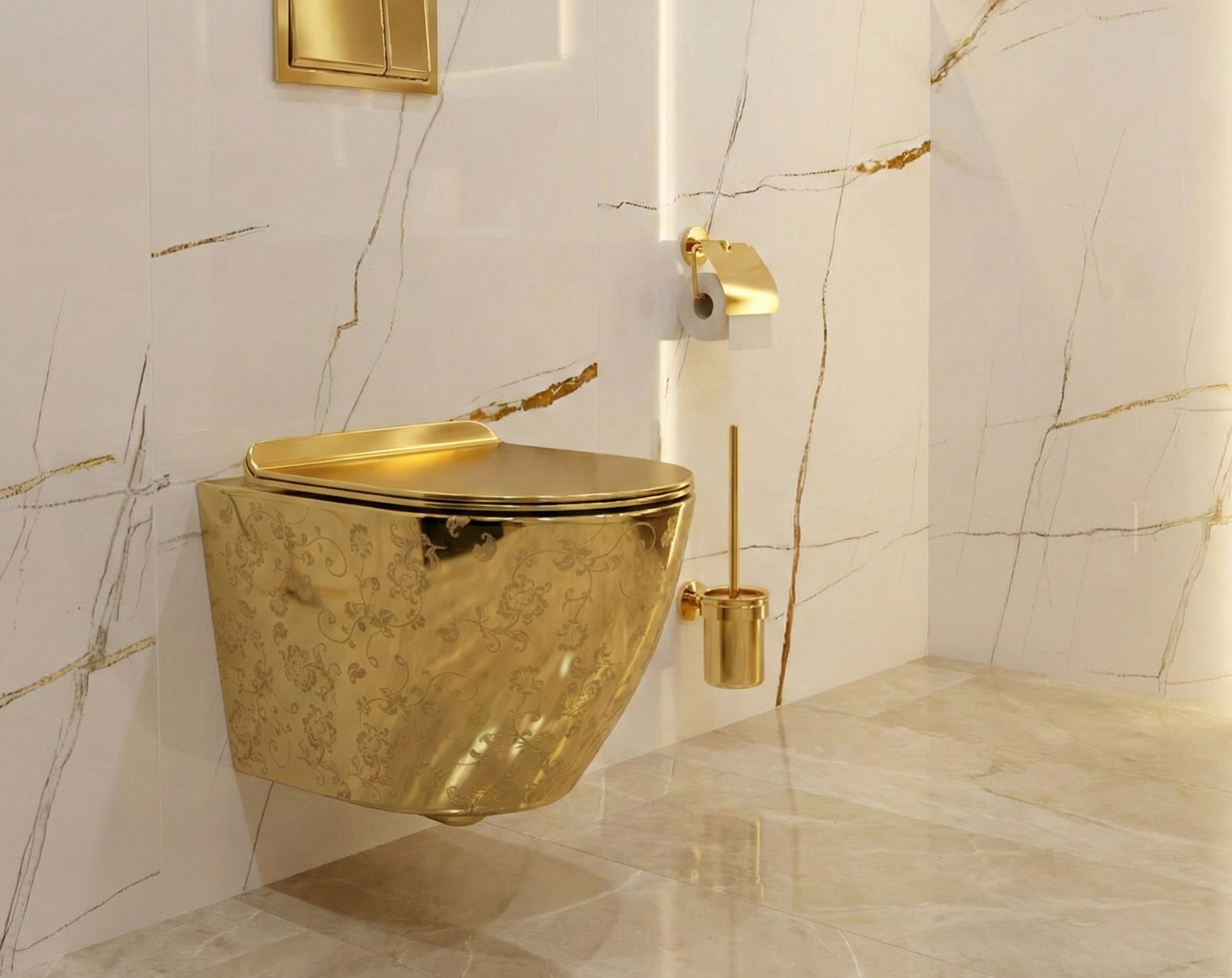 Wand-WC SOFI SLIM GOLDEN EYE