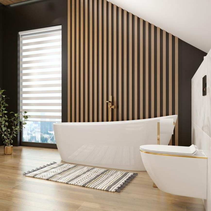 Freistehende Badewanne COMODO 1500