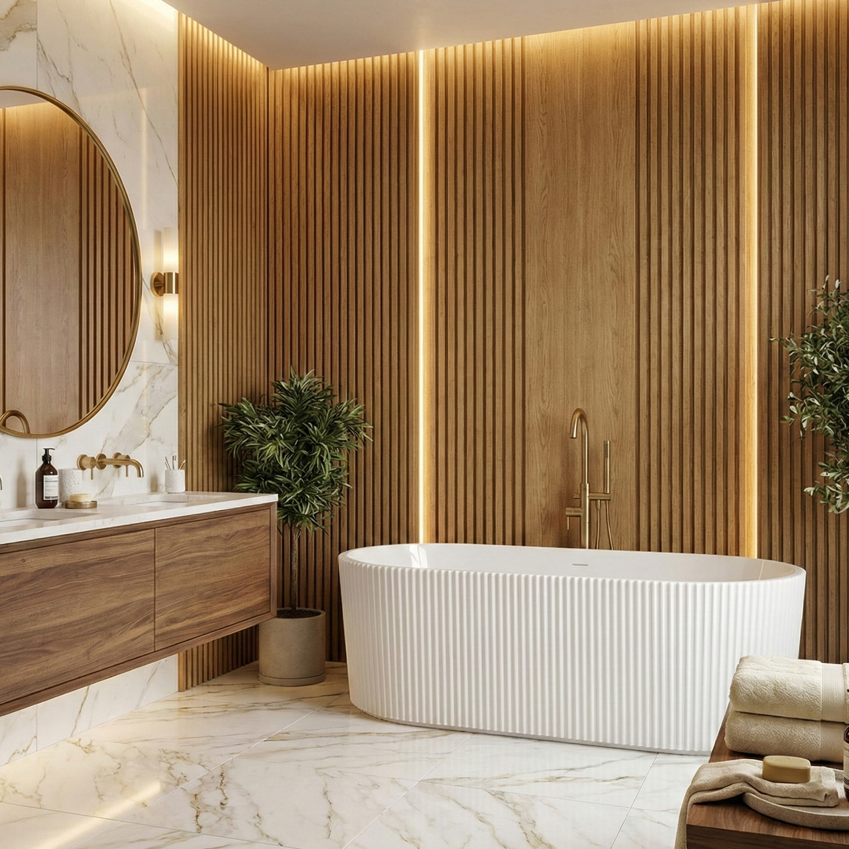 Freistehende Badewanne Oklahoma 1700 – Eleganz, Komfort und moderner Look