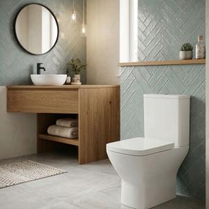 Kompakt-WC Lotus – formschön, robust und raumsparend - Zusatzbild