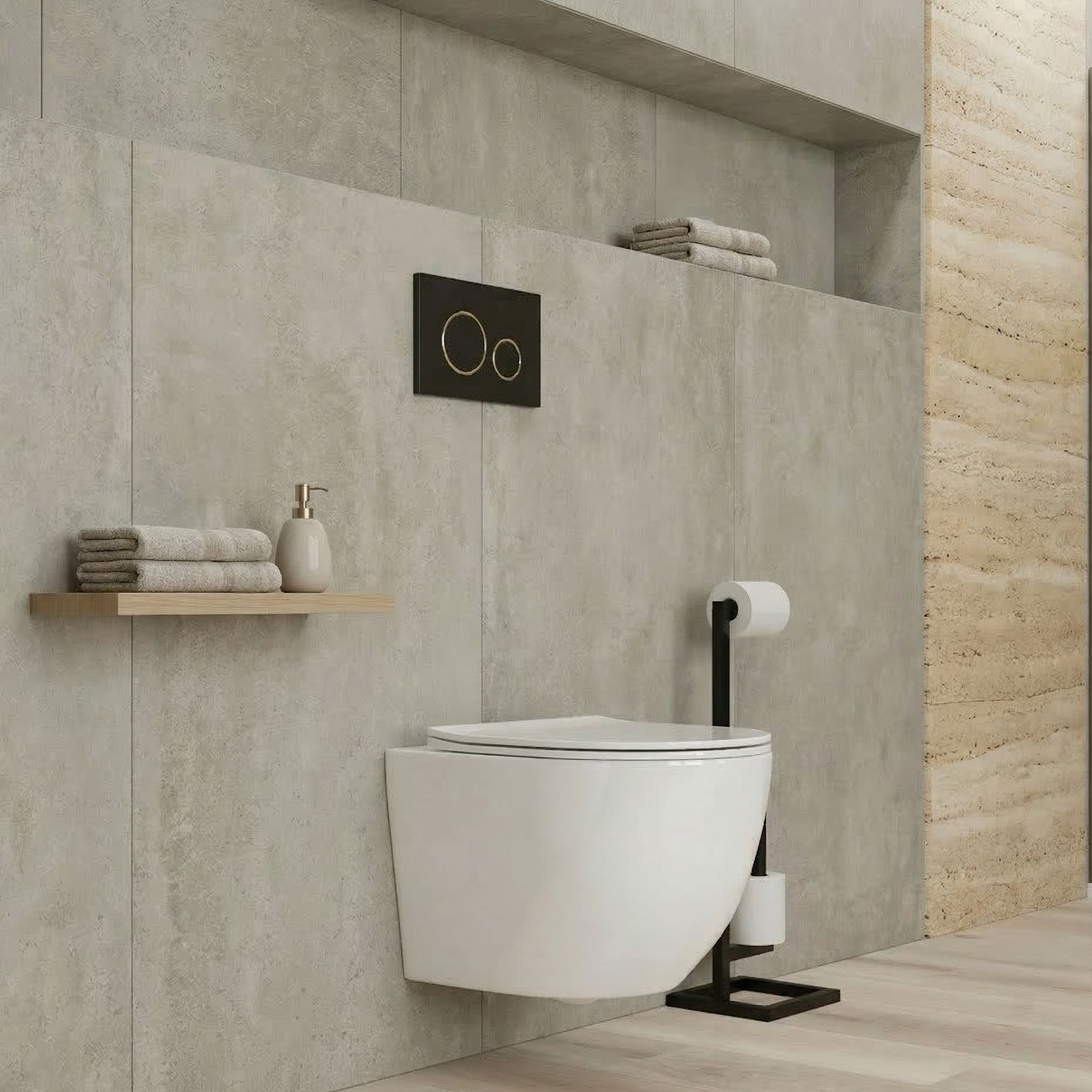 Wand-WC Sinto 2.0 mit Wirbelspülung