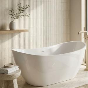 Freistehende Oval-Badewanne MODENA 1720 - Zusatzbild