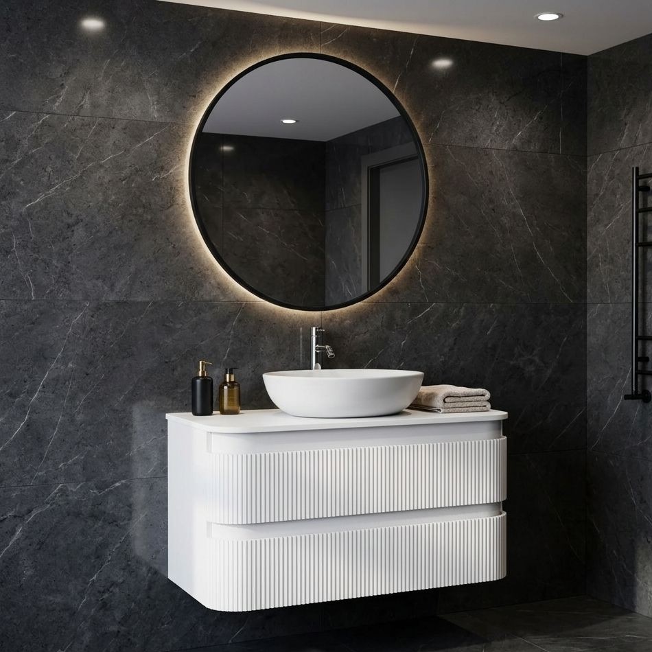 Aufsatzwaschbecken Vermont – ovale Eleganz fürs Bad