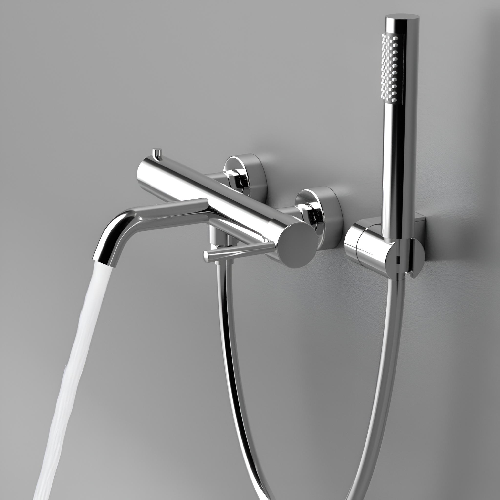Wannen- und Duscharmatur Orion Chrome – stilvolle Eleganz in Chrom