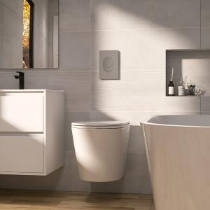 ALL IN ONE: GROHE 4w1 Vorwandelement Solido Start Unterputz-WC-Garnitur + Wand-WC-Becken - Zusatzbild