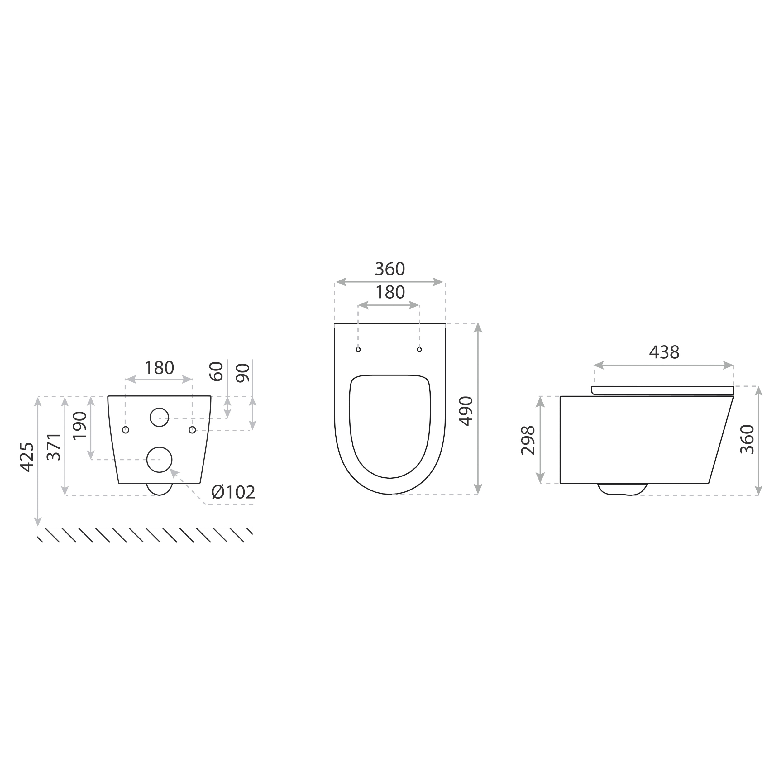 KOMPLETT-PAKET: Geberit Duofix Basic Vorwandelement + Lavawandschrank Versoni White Edgeless Tornado-Bündigsystem + Bedienplatte Delta 25 für Doppelspülung