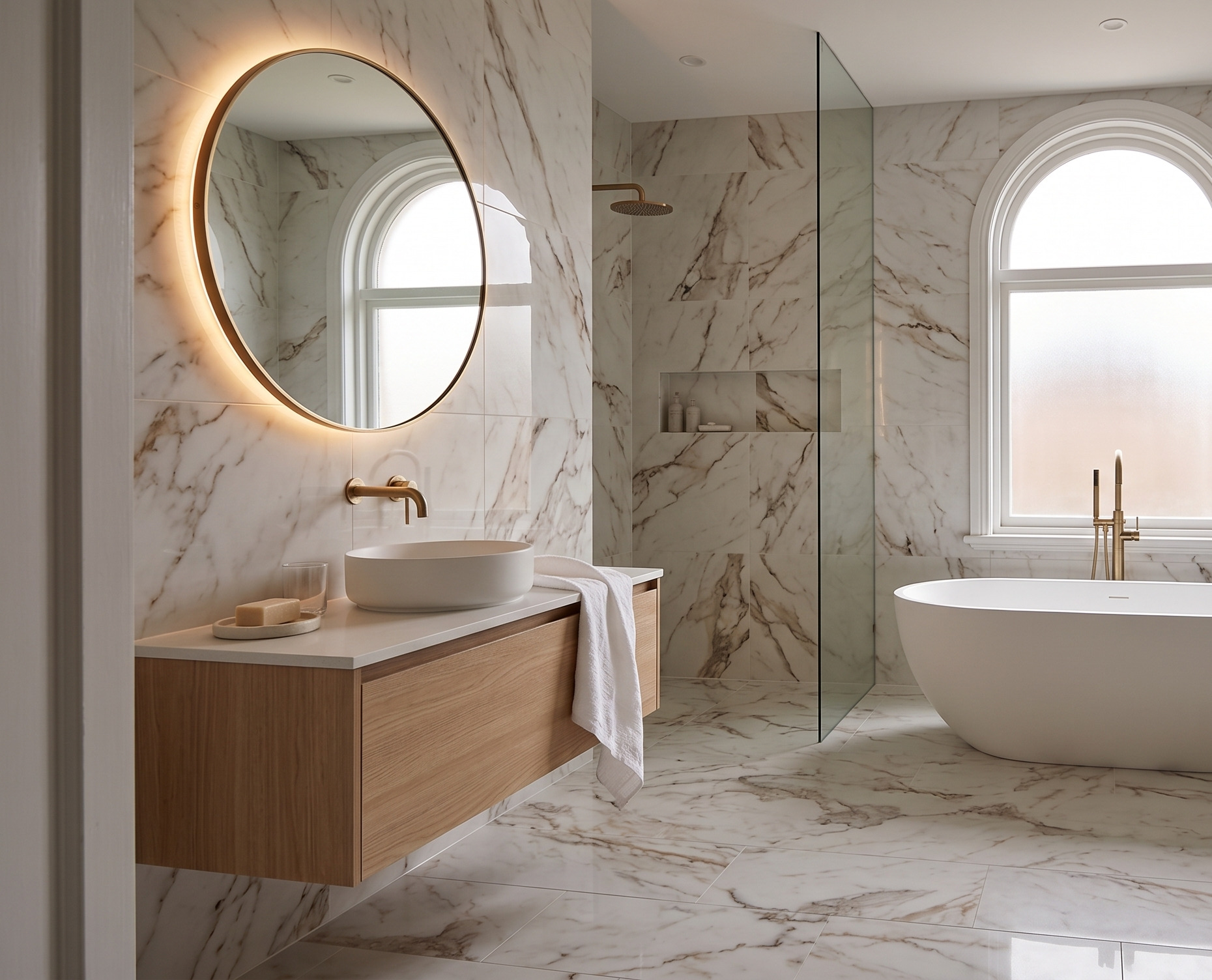Glasiertes Feinsteinzeug Aurora Gold  glänzend 60x120 – 1. Sorte