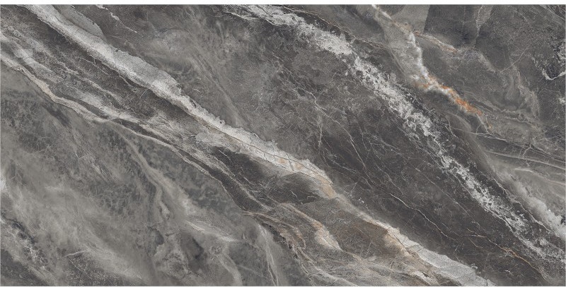 Glasiertes Feinsteinzeug Caolin Nero lappato 60x120 – 1. Sorte
