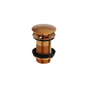 Klick-Clack-Ablaufventil ohne Überlauf Brushed Copper - Hauptbild