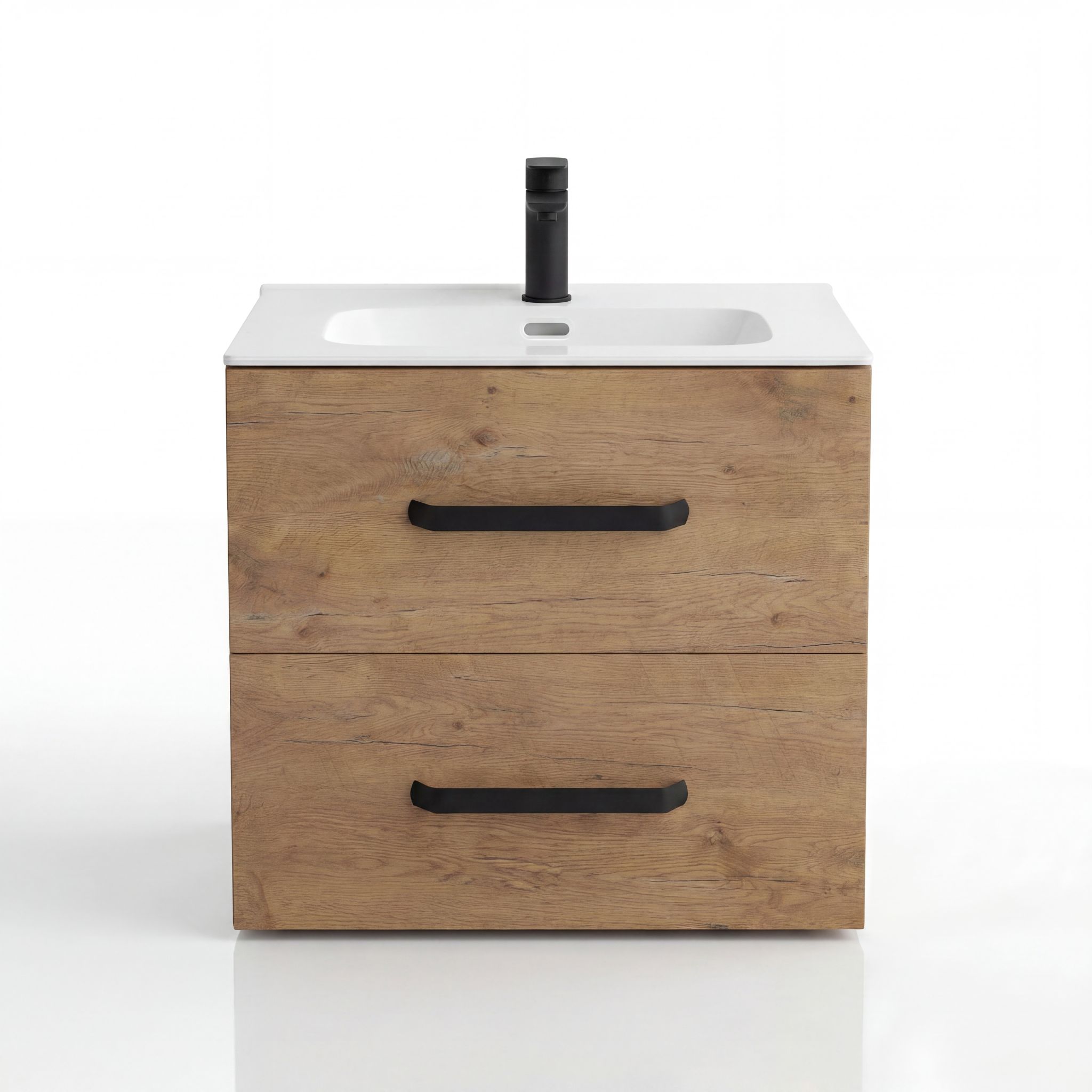 Bad-H&auml;ngeschrank MONTANA 60 cm, Walnussdekor, Soft-Close