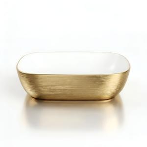 Aufsatzwaschbecken Costa Brushed Gold - Zusatzbild