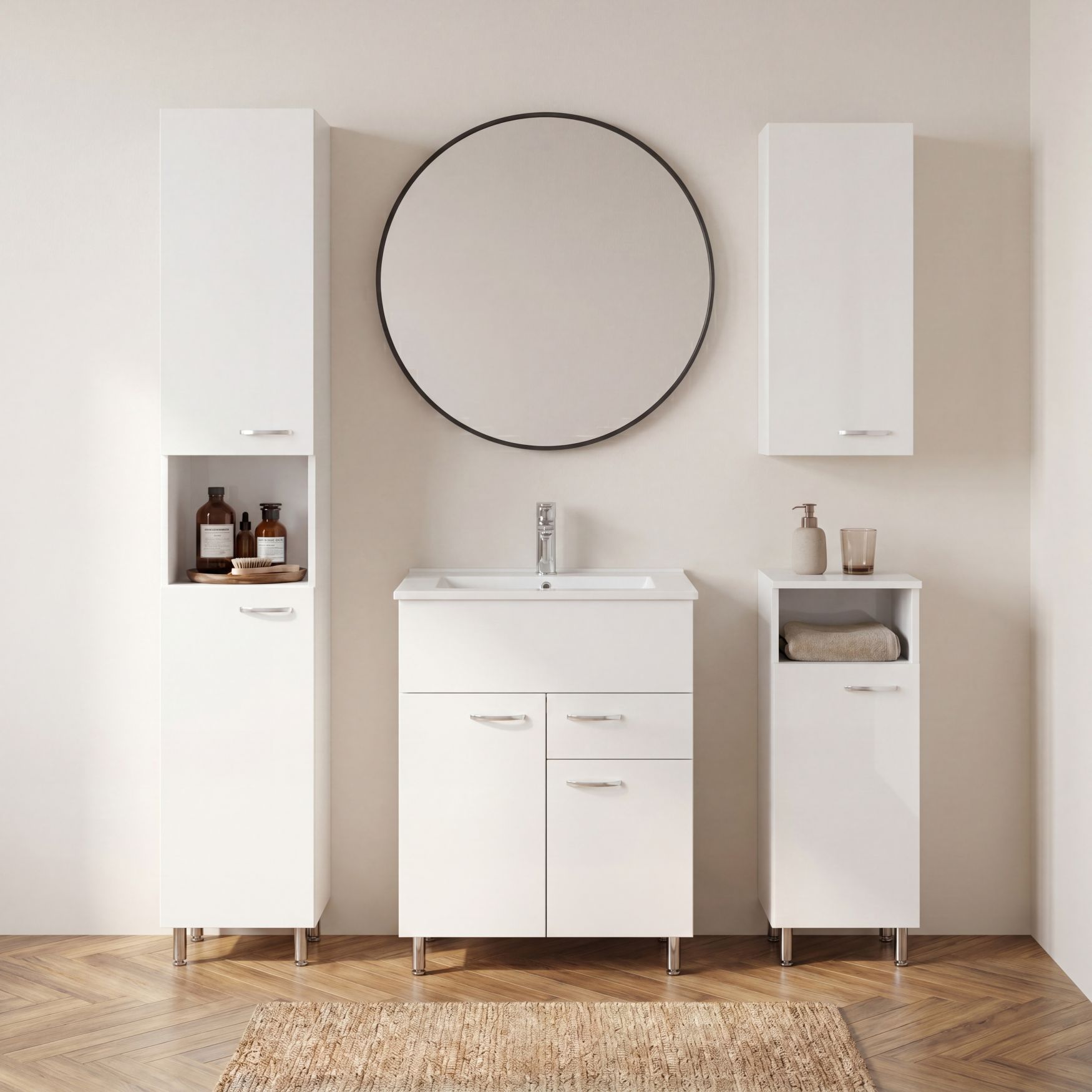 Badezimmer-Standkommode BASIC BARATO 300 mm