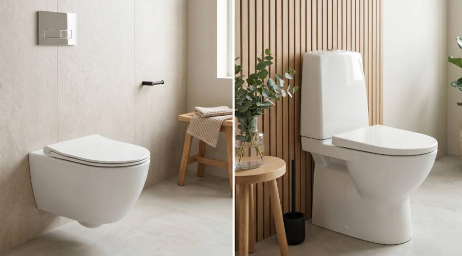 Wand-WC oder Stand-WC? Was Sie vor der Entscheidung wissen müssen