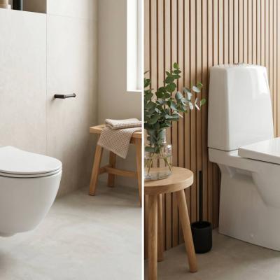 Wand-WC oder Stand-WC? Was Sie vor der Entscheidung wissen müssen