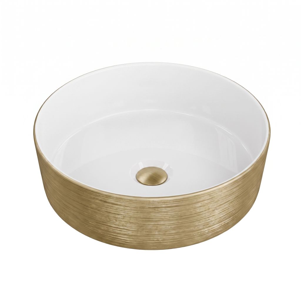 Aufsatzwaschbecken Merida Brushed Gold