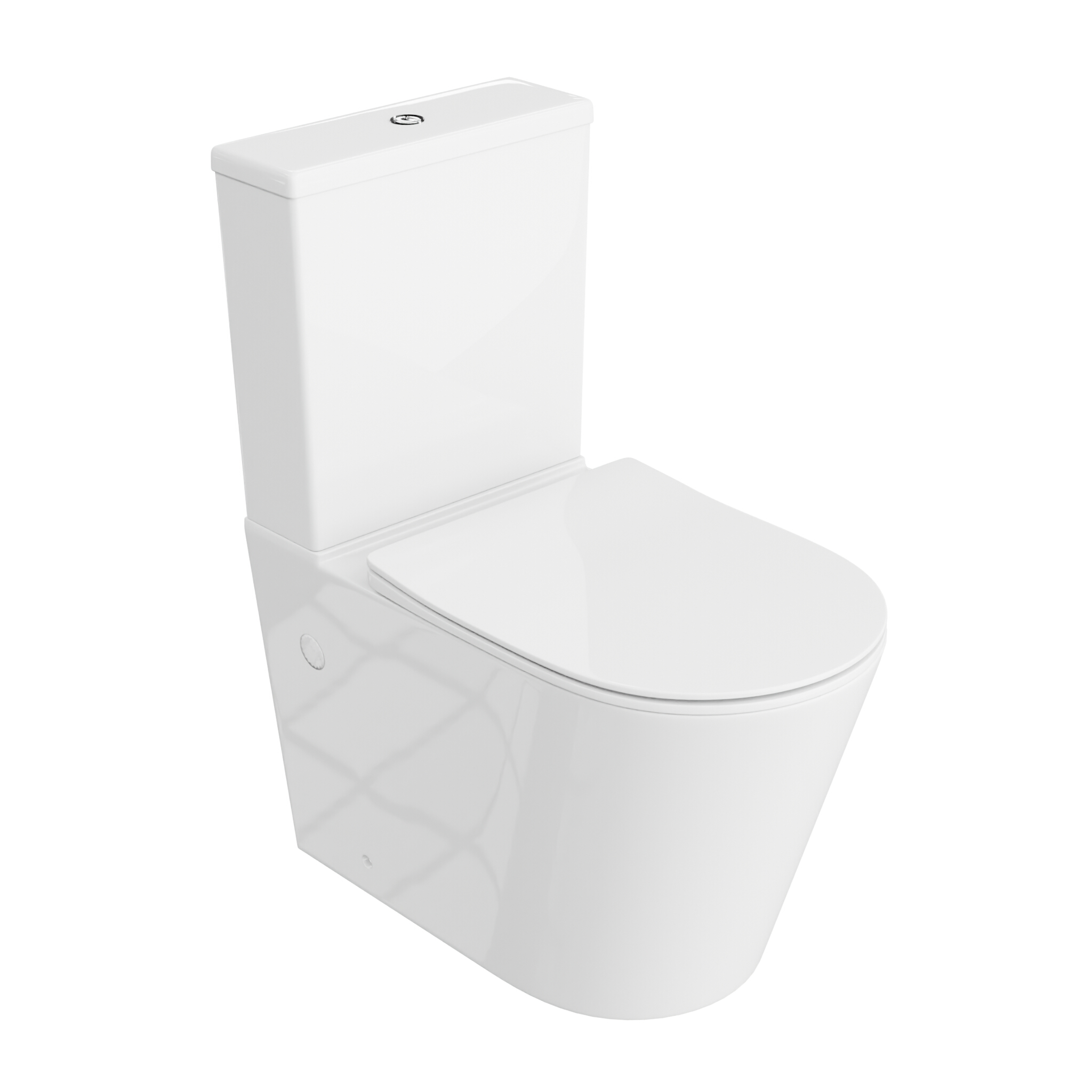 Kompakt-WC Anton 2.0 mit Wirbelspülung – wassersparend und langlebig