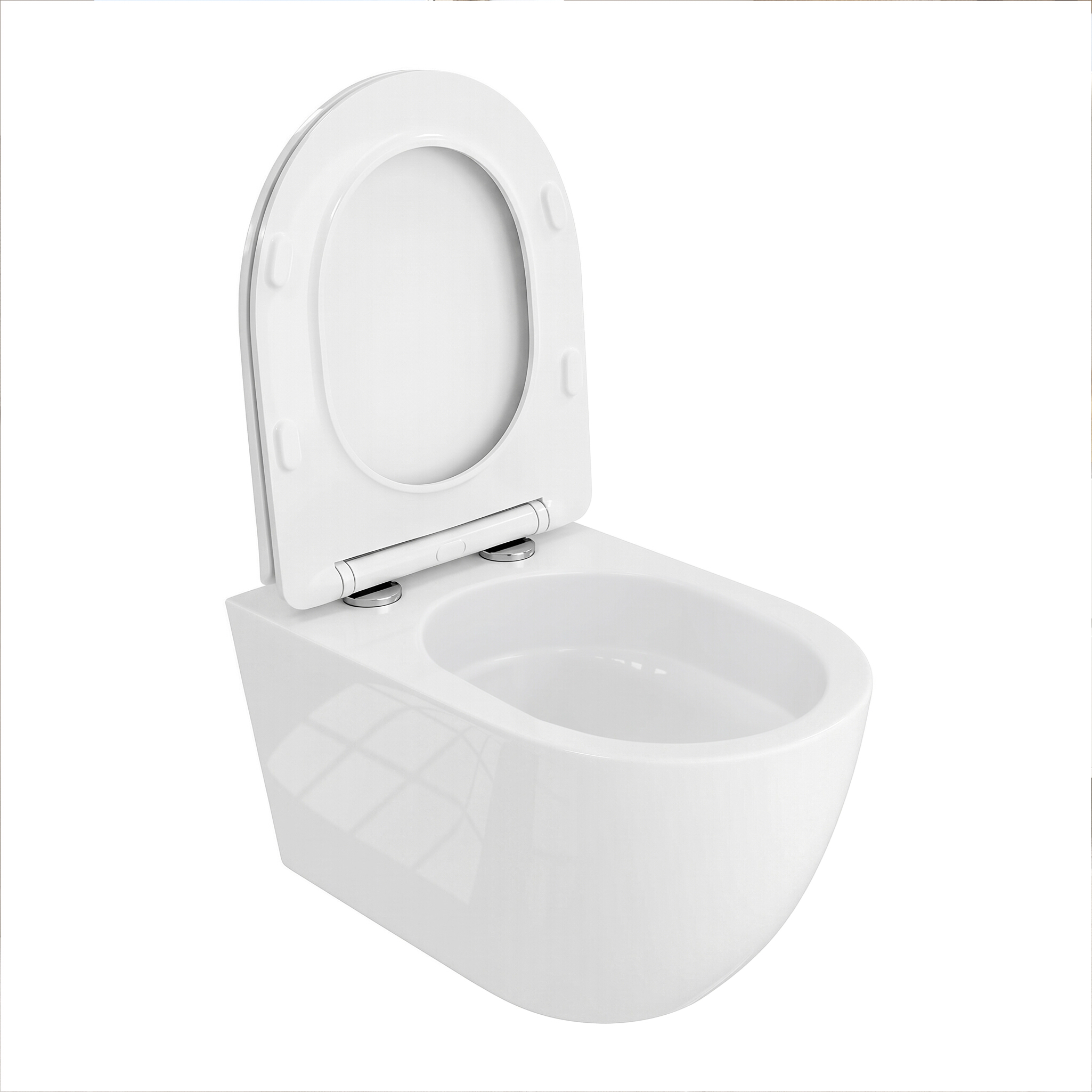 Spülrandloses Wand-WC Sinto Grande 3.0 in Weiß Hochglanz