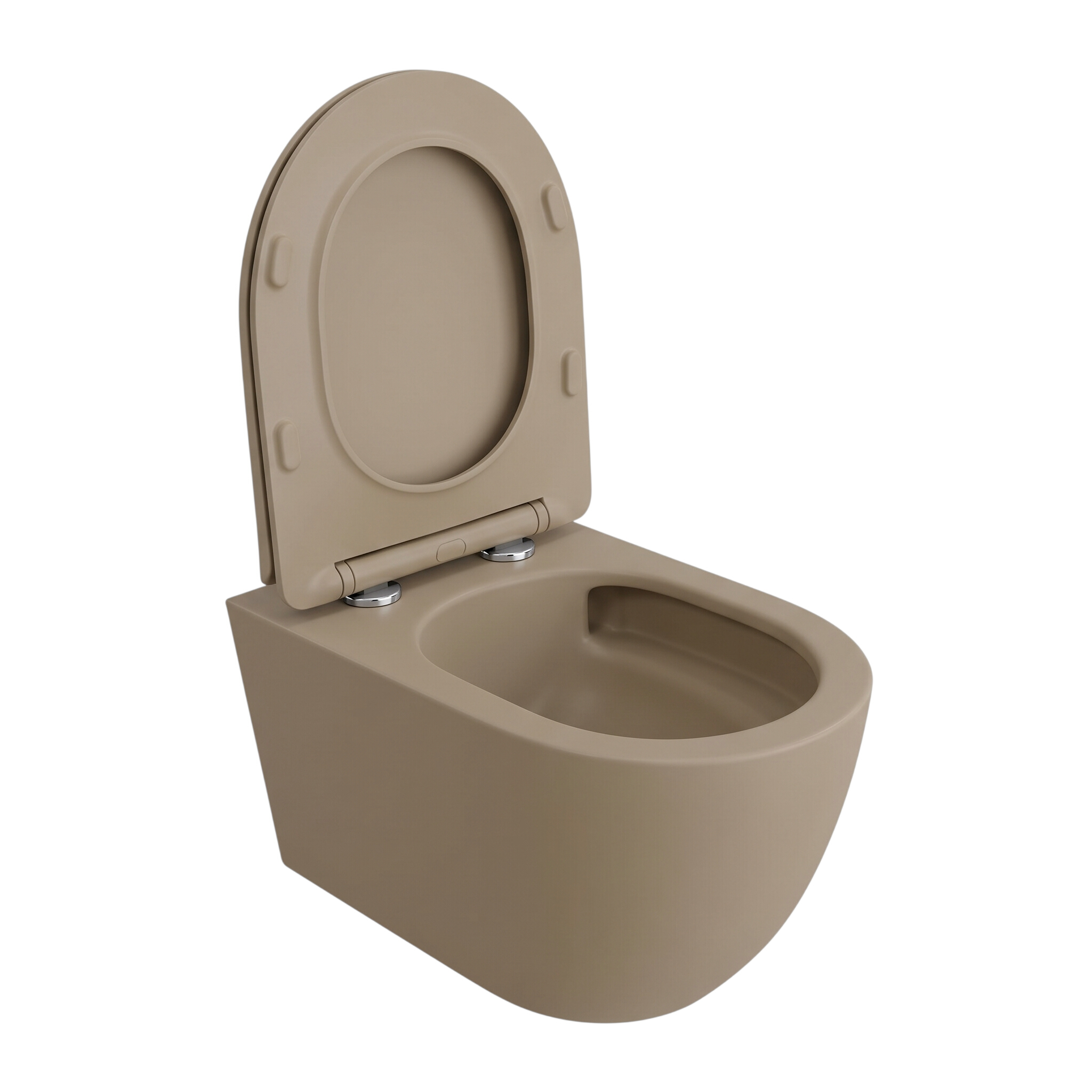 Wand-WC Sinto Grande 2.0 Khaki in Sandfarben, wandhängend