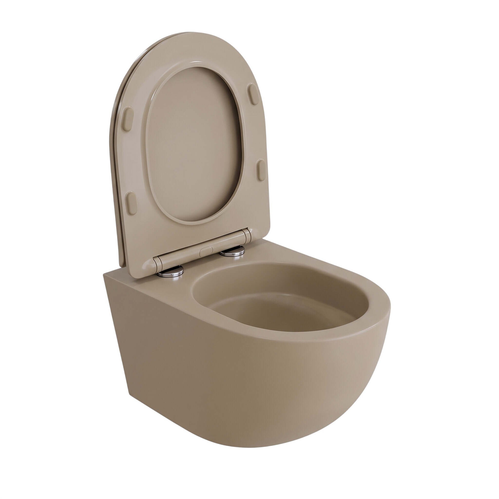 Spülrandloses Wand-WC Sinto Light Khaki 3.0 im Farbton Kaschmir
