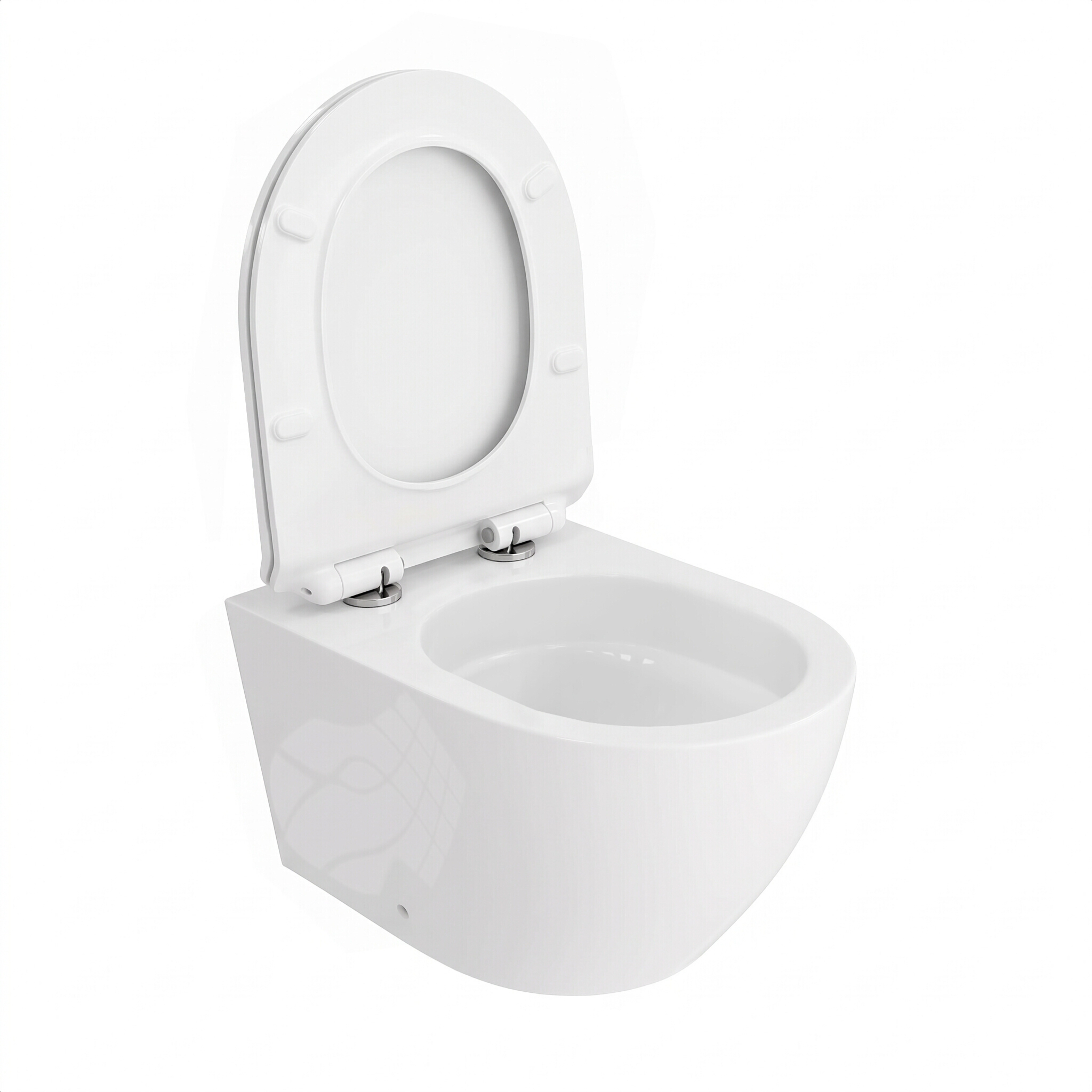 Wand-WC Sofi Slim 3.0 mit weißem Slim-WC-Sitz aus Duroplast