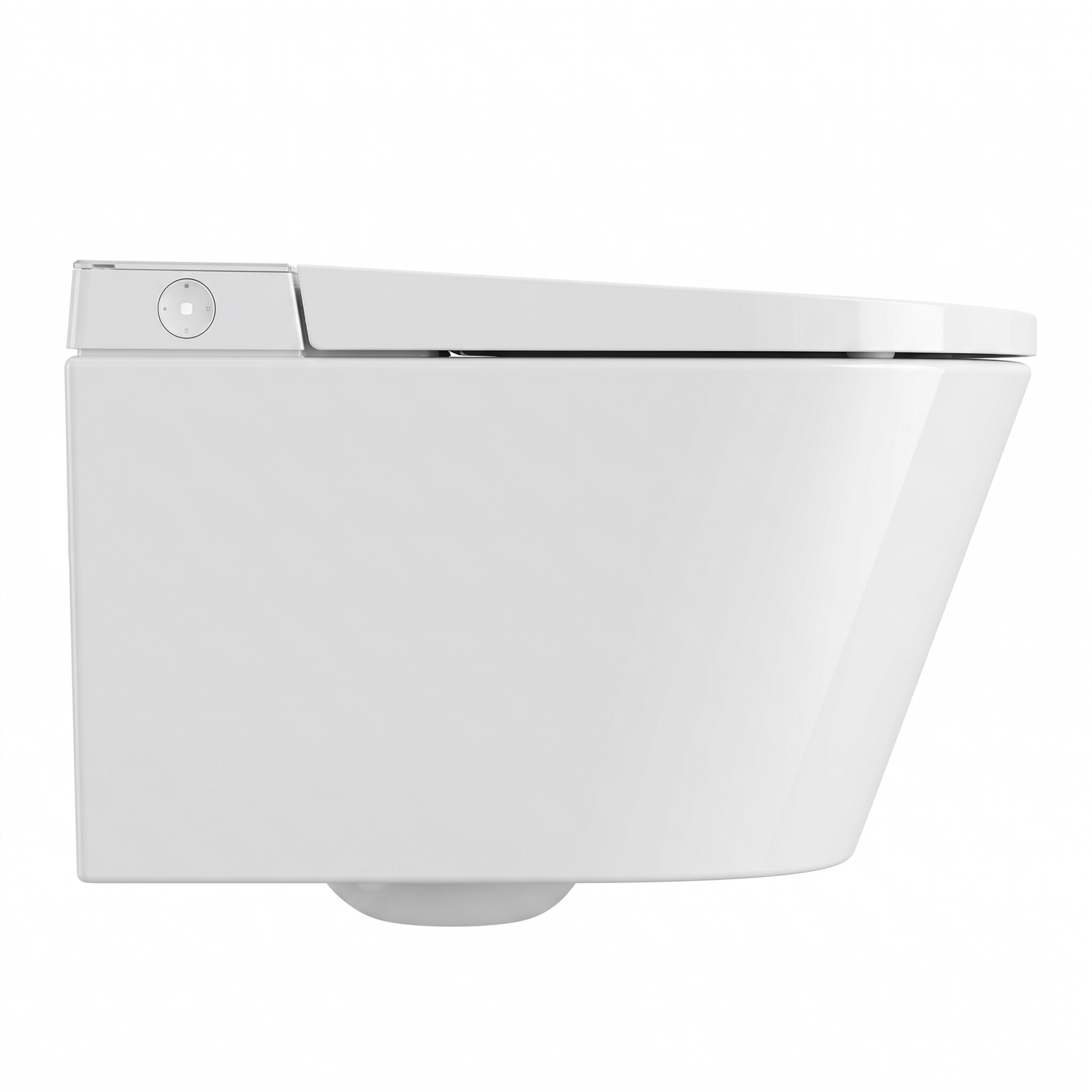 Dusch-WC Lumina Full Option aus Sanitärkeramik in Weiß glänzend