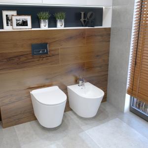 Wandhängendes Bidet GALVE – minimalistisches Design mit halb-ovaler, verlängerter Form - Zusatzbild