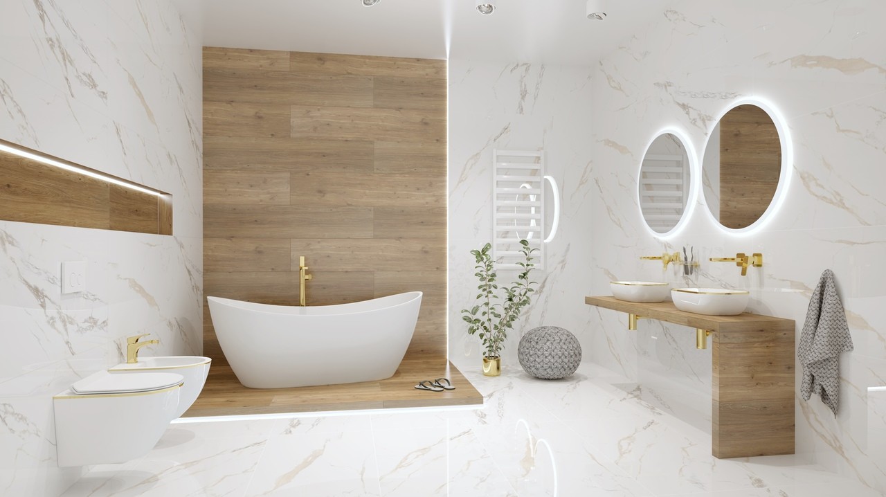 Freistehende Badewanne MODENA 1700