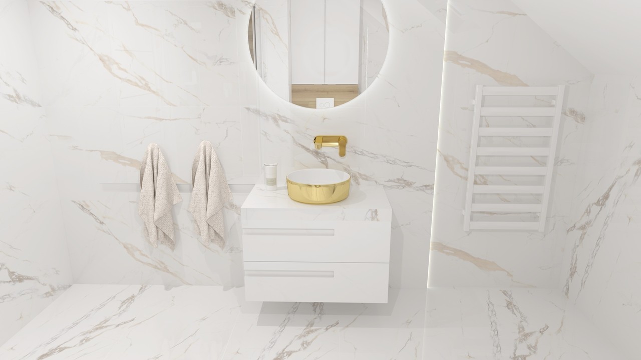 Badheizkörper Hermes White 910 – Weiß