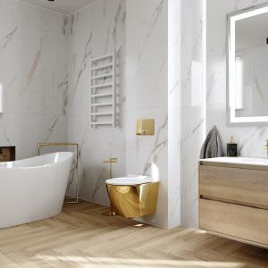 Badheizkörper Lungo White 1320 – 500 x 1320 mm, weiß - Zusatzbild