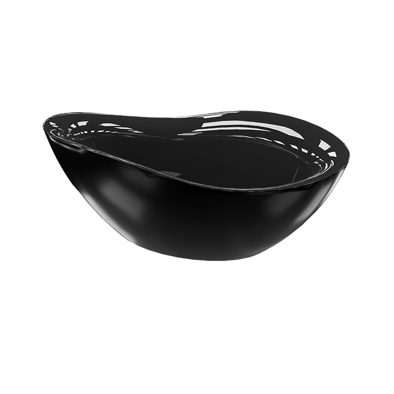 Freistehende Badewanne Reus Black 1800 – Schwarz