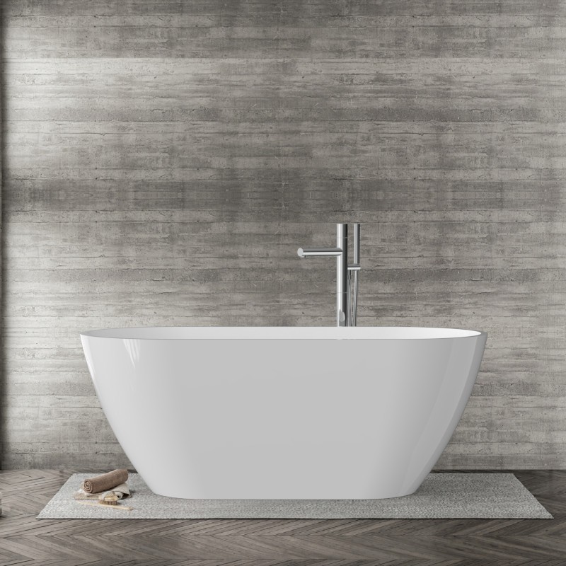 Freistehende Badewanne Irun 1600 – Eleganter Wellnesskomfort