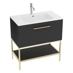 Freistehender Waschtischunterschrank Boston 800 mit Waschbecken - Hauptbild