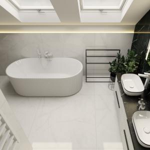 Freistehende Badewanne Oklahoma 1700 – Eleganz, Komfort und moderner Look - Zusatzbild