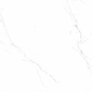 Glasiertes Feinsteinzeug Carrara Grey, glänzend, 80x80 cm – 1. Wahl - Hauptbild