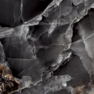 HG Dazzle Onyx Black Glanz 60x120 cm – Glasierte Feinsteinzeugfliesen (1. Wahl) - Zusatzbild