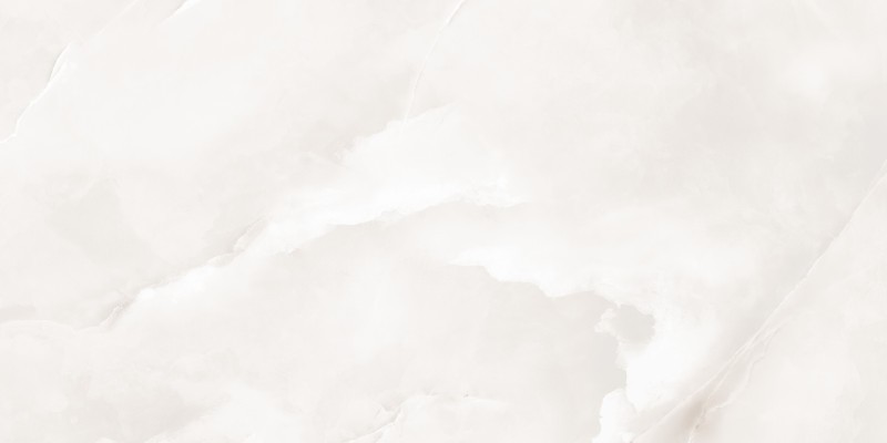 Glasiertes Feinsteinzeug Jeniffer White glänzend 60x120 cm – 1. Wahl