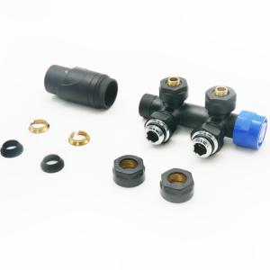 Lavita Thermostat-Set Zen, Kombi-Ausführung, Schwarz - Hauptbild