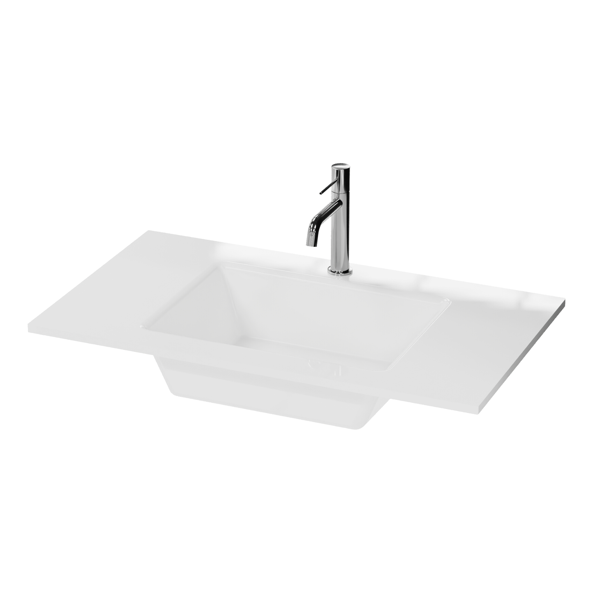 Möbelwaschbecken Salem 800 – 80 cm, modern und platzsparend