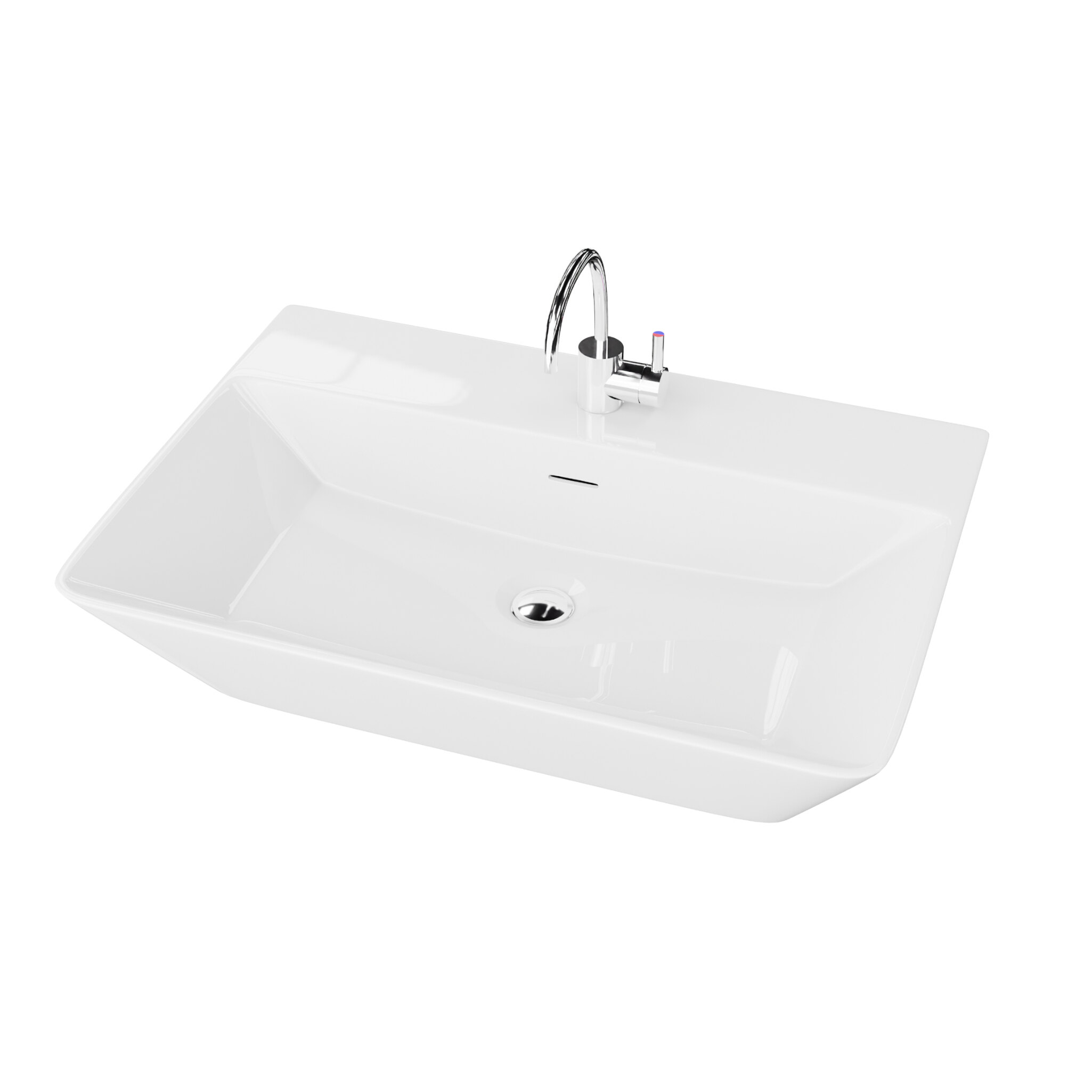 Aufsatzwaschbecken CABRERA GRANDE – großformatige Eleganz