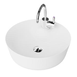 CARIBE Aufsatzwaschbecken, rund mit feinem Rand - Hauptbild