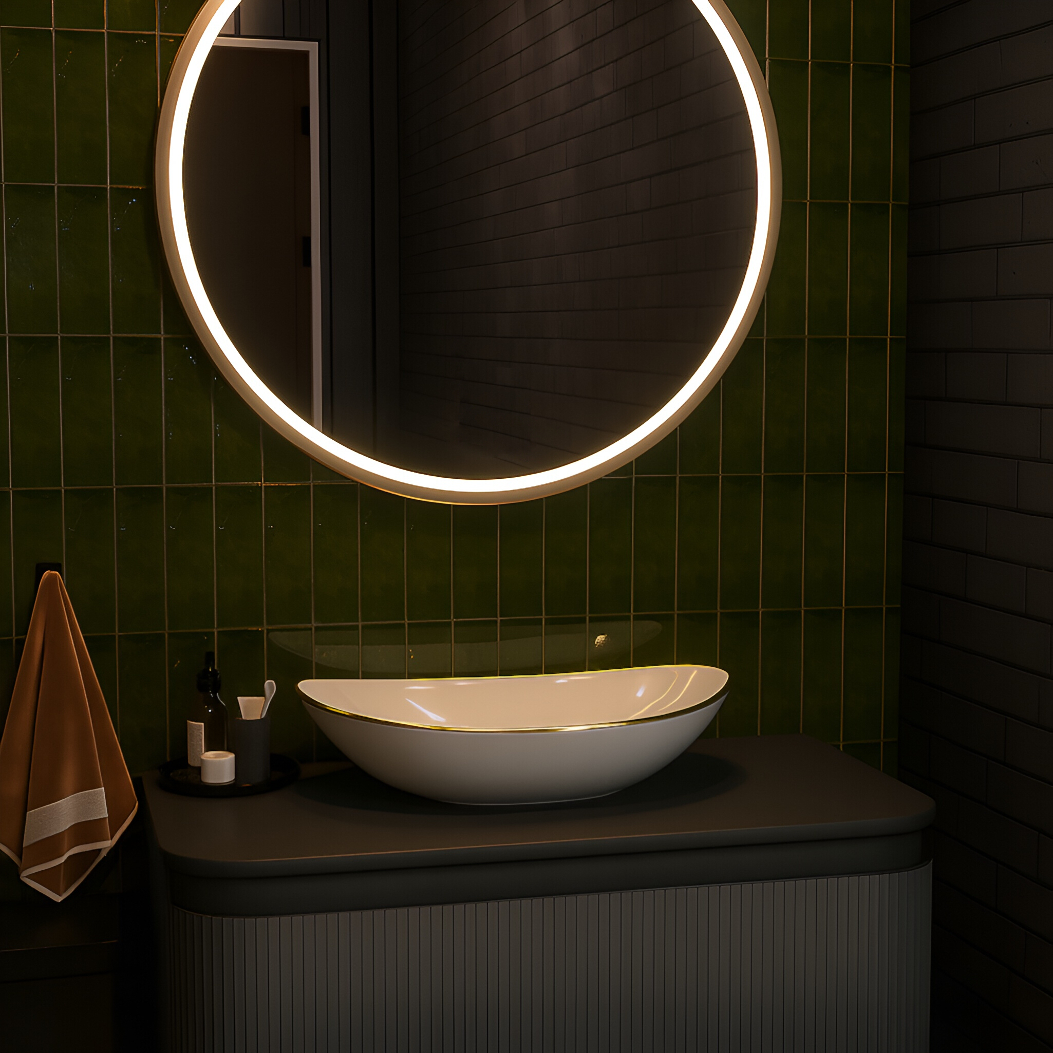 Aufsatzwaschbecken Nike Gold Line