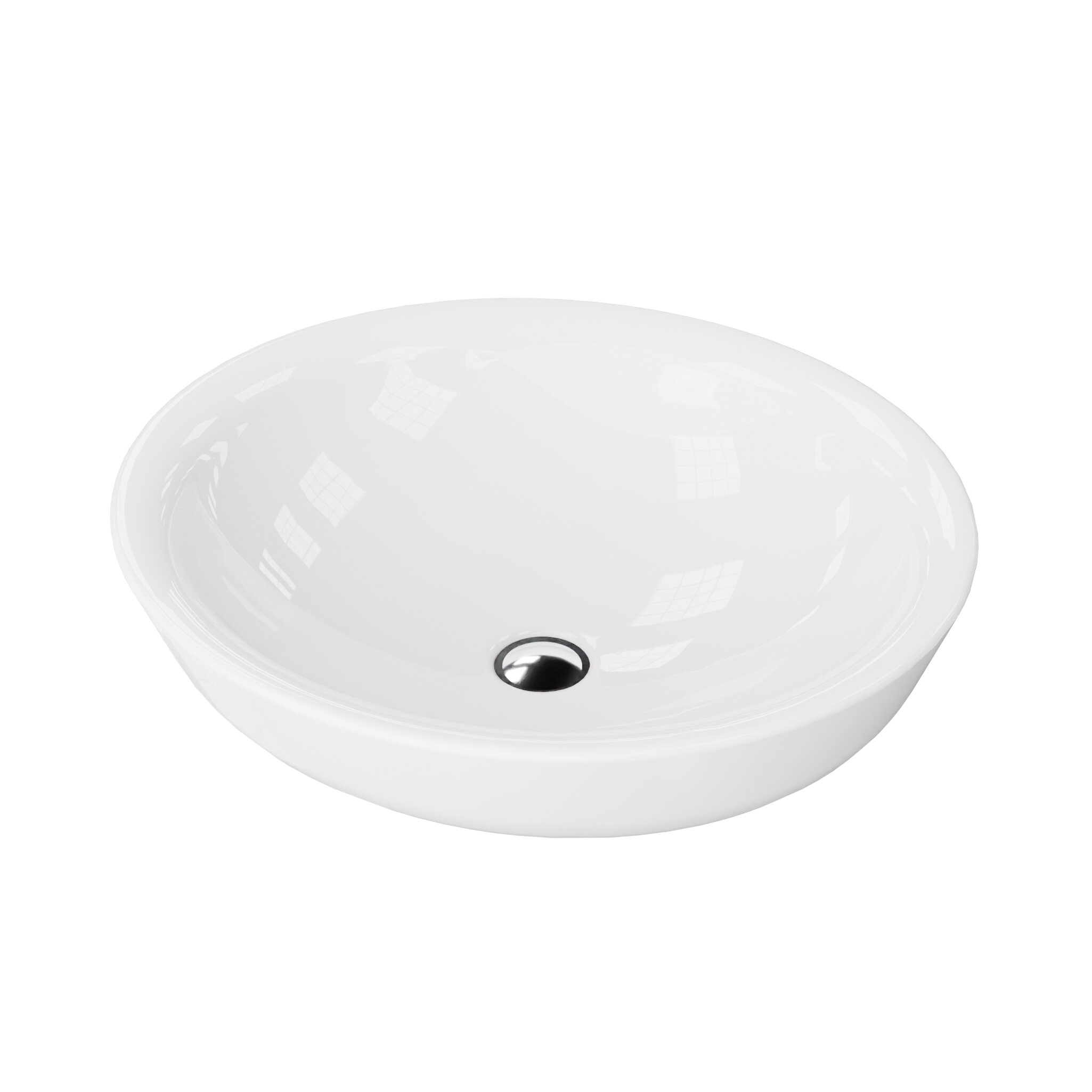Aufsatzwaschbecken Vermont – ovale Eleganz fürs Bad