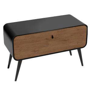Standschrank Augusta 1200 – Badschrank in Holzoptik - Hauptbild