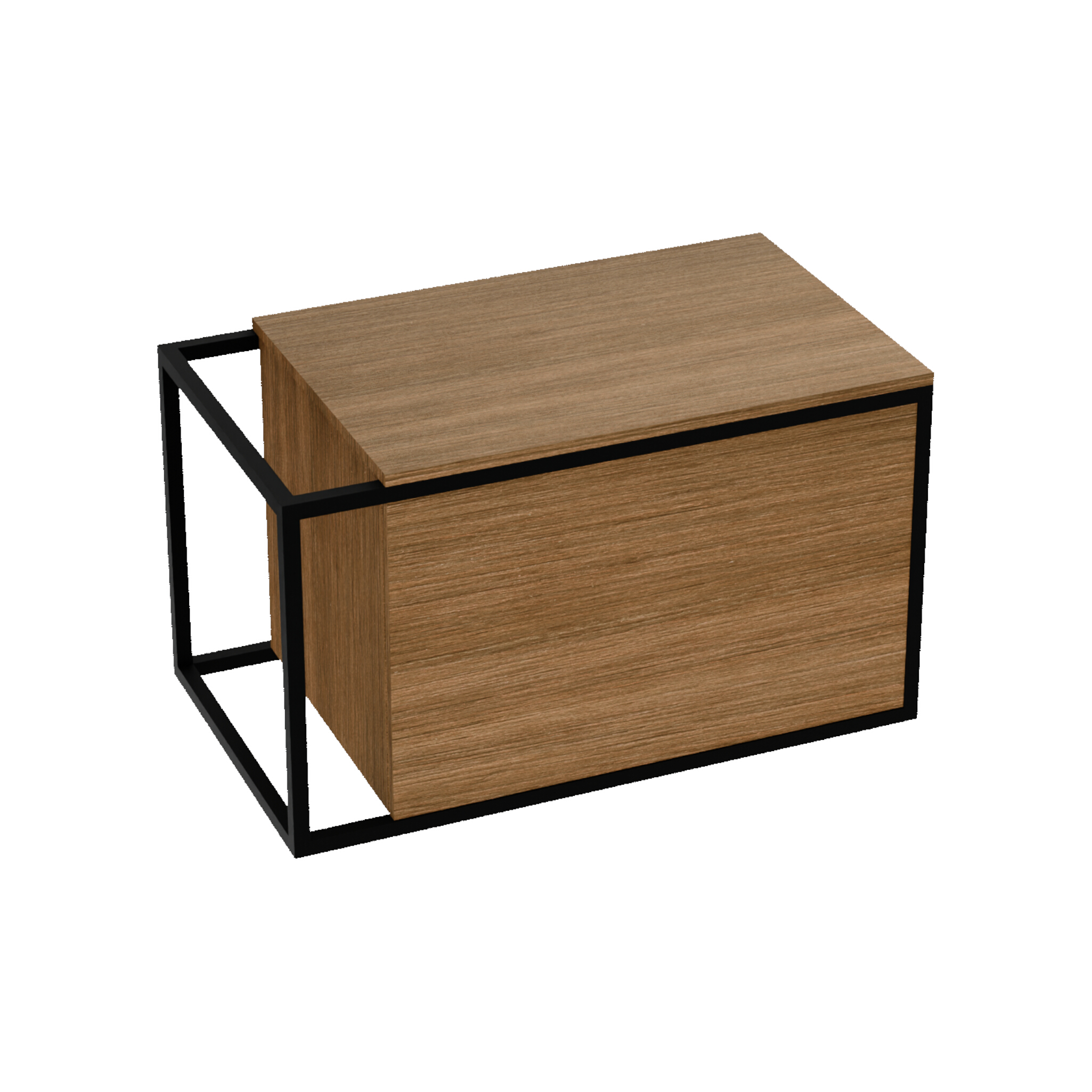 Bad-Hängeschrank Freja 800 mit Abdeckplatte