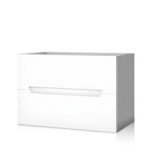 Wandhängender Waschtischunterschrank KANSAS, Weiß, 80 cm - Zusatzbild