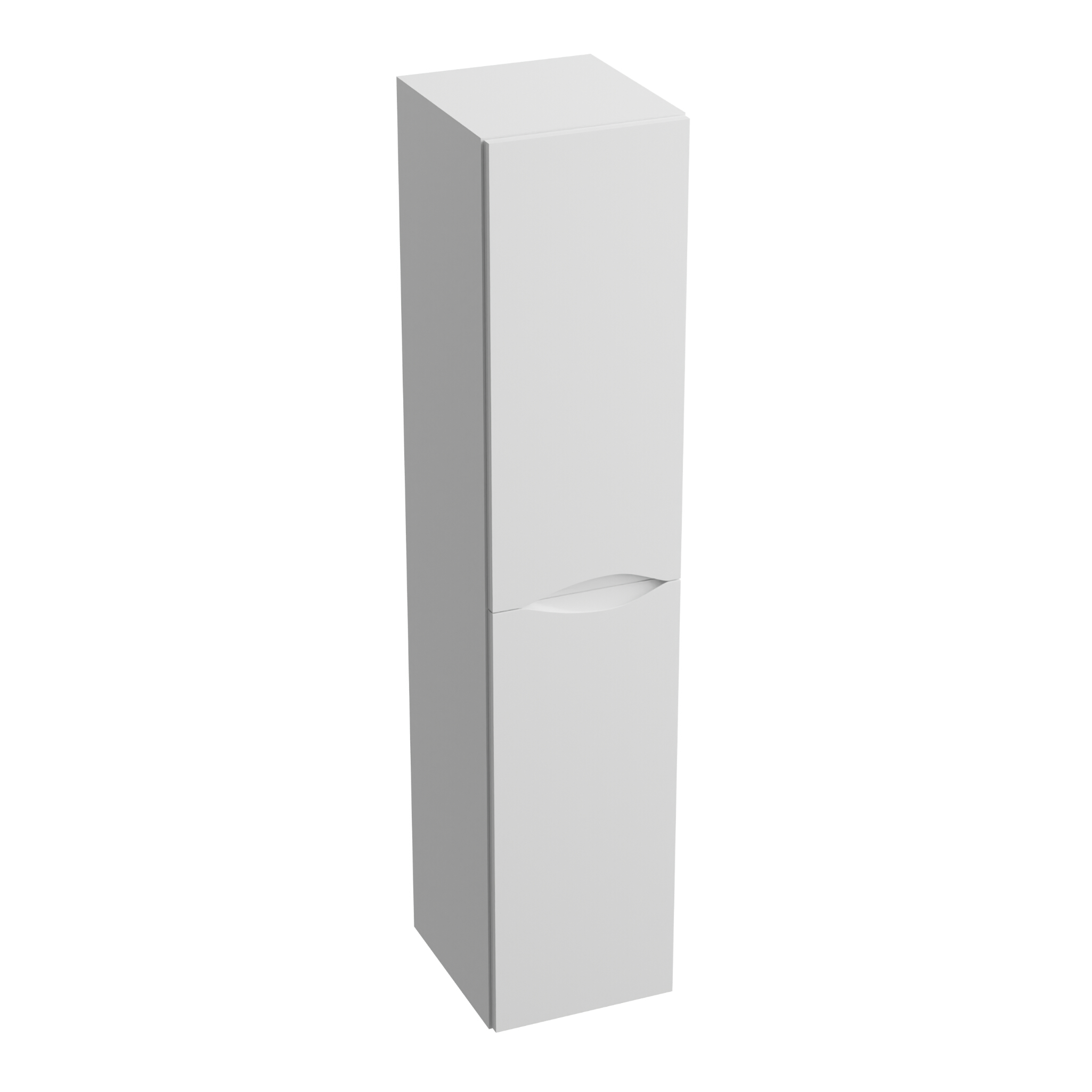 Wandhängender Hochschrank KOLORADO Weiß 300 mm