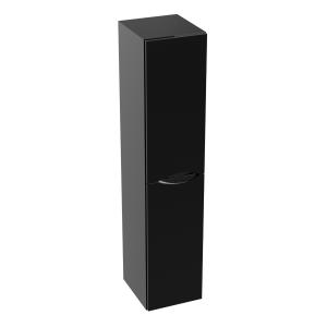 Hängender Hochschrank KOLORADO Schwarz Hochglanz 300 - Hauptbild