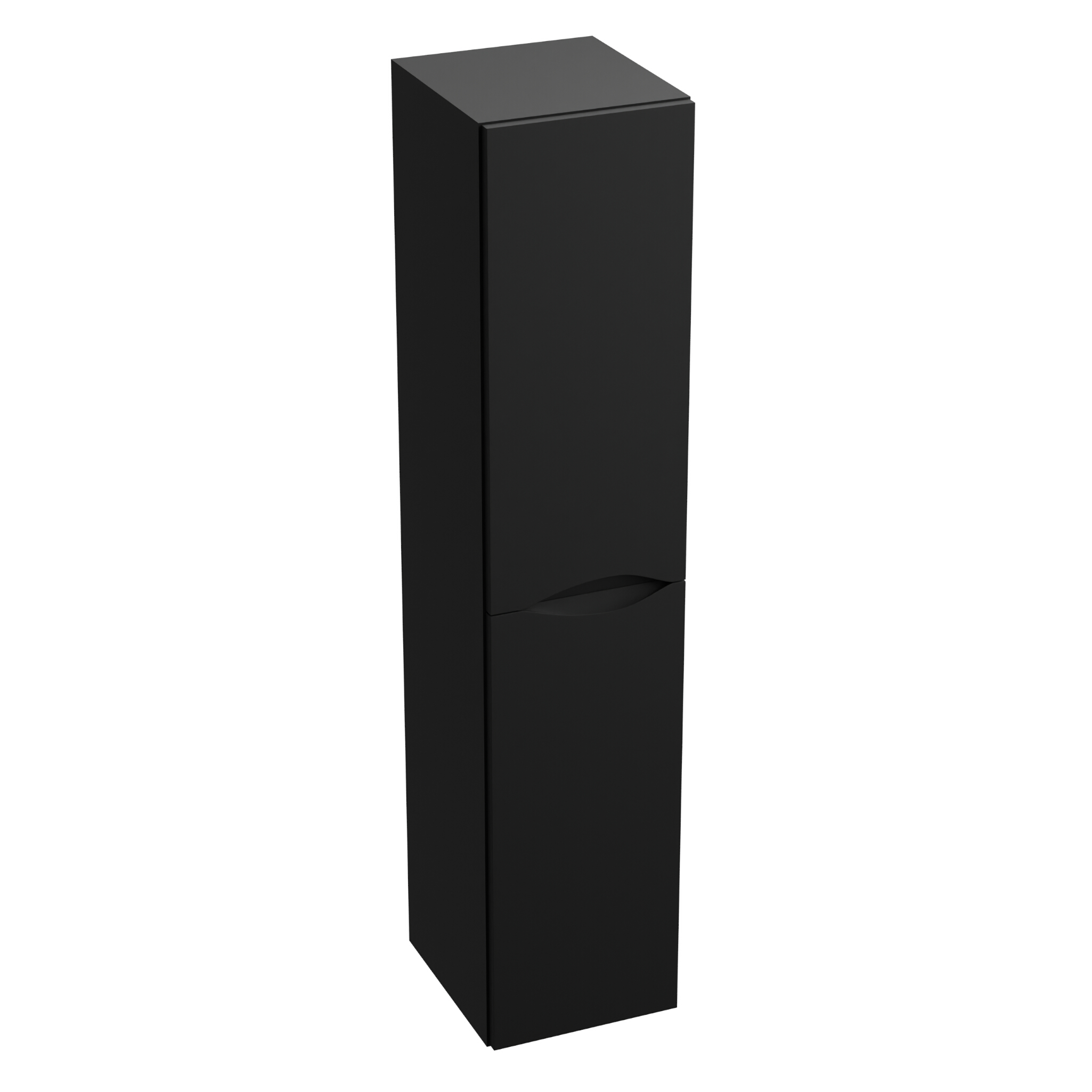 Hängender Hochschrank Kolorado Schwarz Matt 300