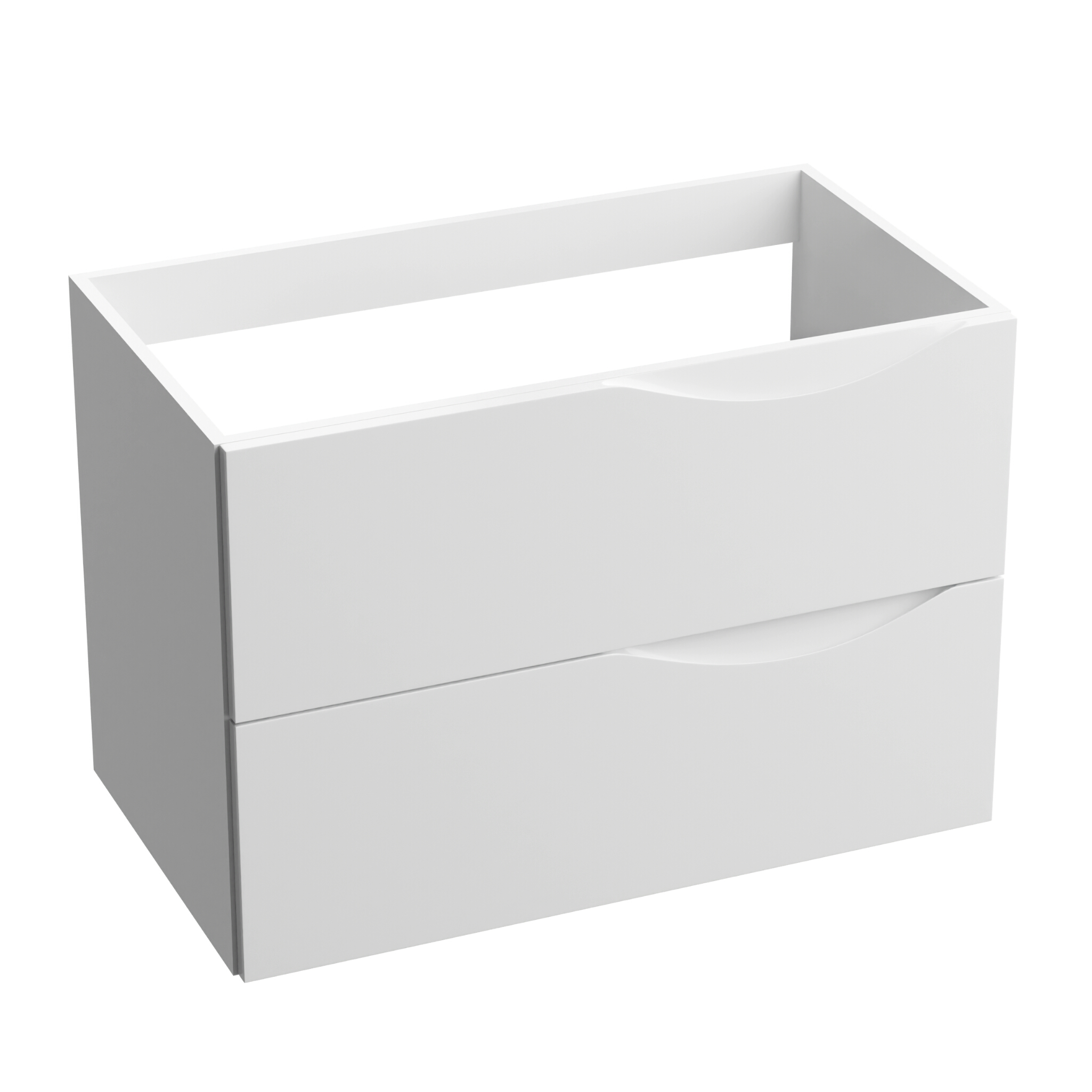 Wandhängender Waschtischunterschrank KOLORADO Weiß 80 cm