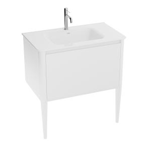 Waschtischunterschrank Mesa 800 mit Waschbecken – natürlicher Look und warme Ausstrahlung - Hauptbild